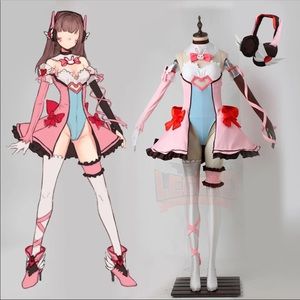 New Over watch D.VA costume adult size S